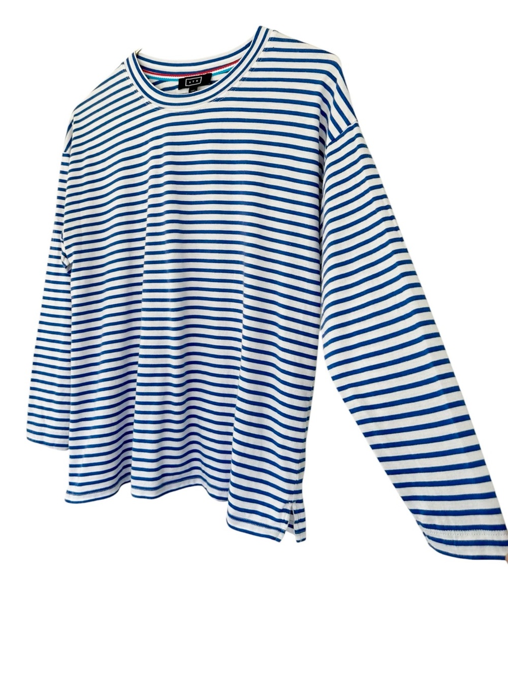 AYR • The Port Tee Blue White Stripe - Picture 4 of 9